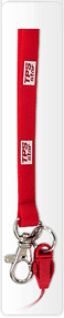 Plast n�glesnor, gummi keyhanger