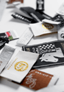 Gewebte Textiletiketten