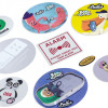 Klistermærker med logo - design evt. selv online