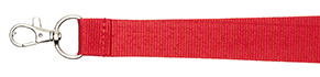 Flad rød - 20mm