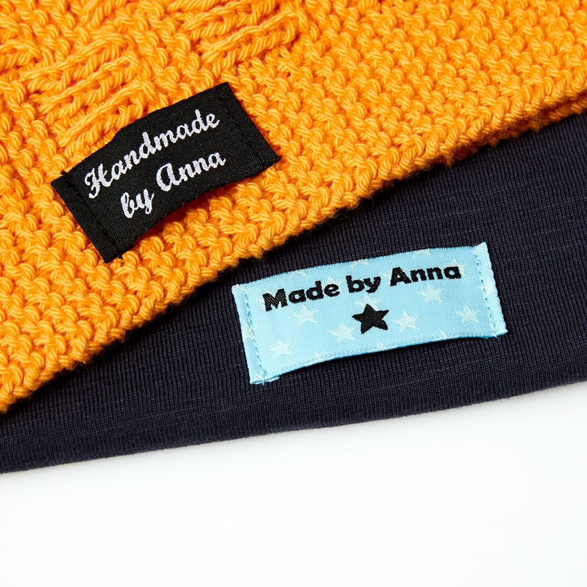 Endebukkede labels til tøj | online | Se her! →
