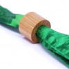 Bæredygtige festivalarmbånd med bambuslukning