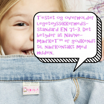 Navnelapper til tøj og ting