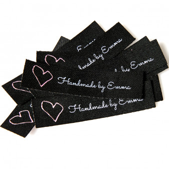 Varmeklippede labels