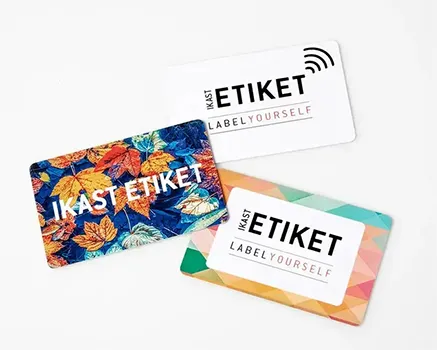 Plastikkort med RFID eller NFC