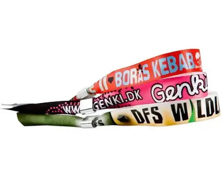 Festivalarmbånd i eget design