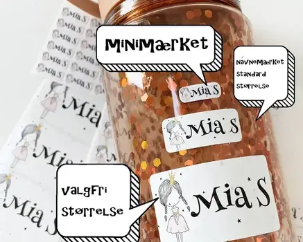 Babypakke (10 stk navnemærket)