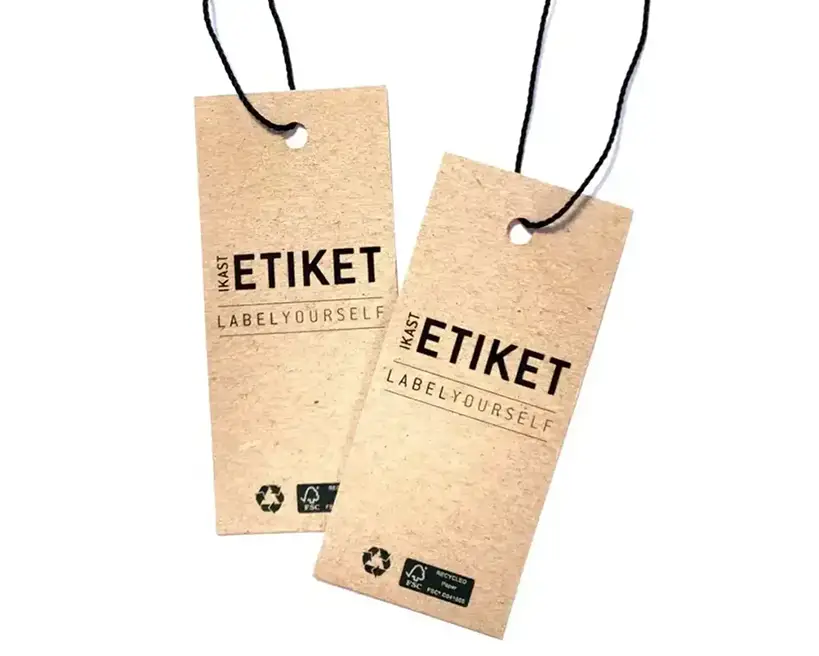 Bæredygtige hangtags