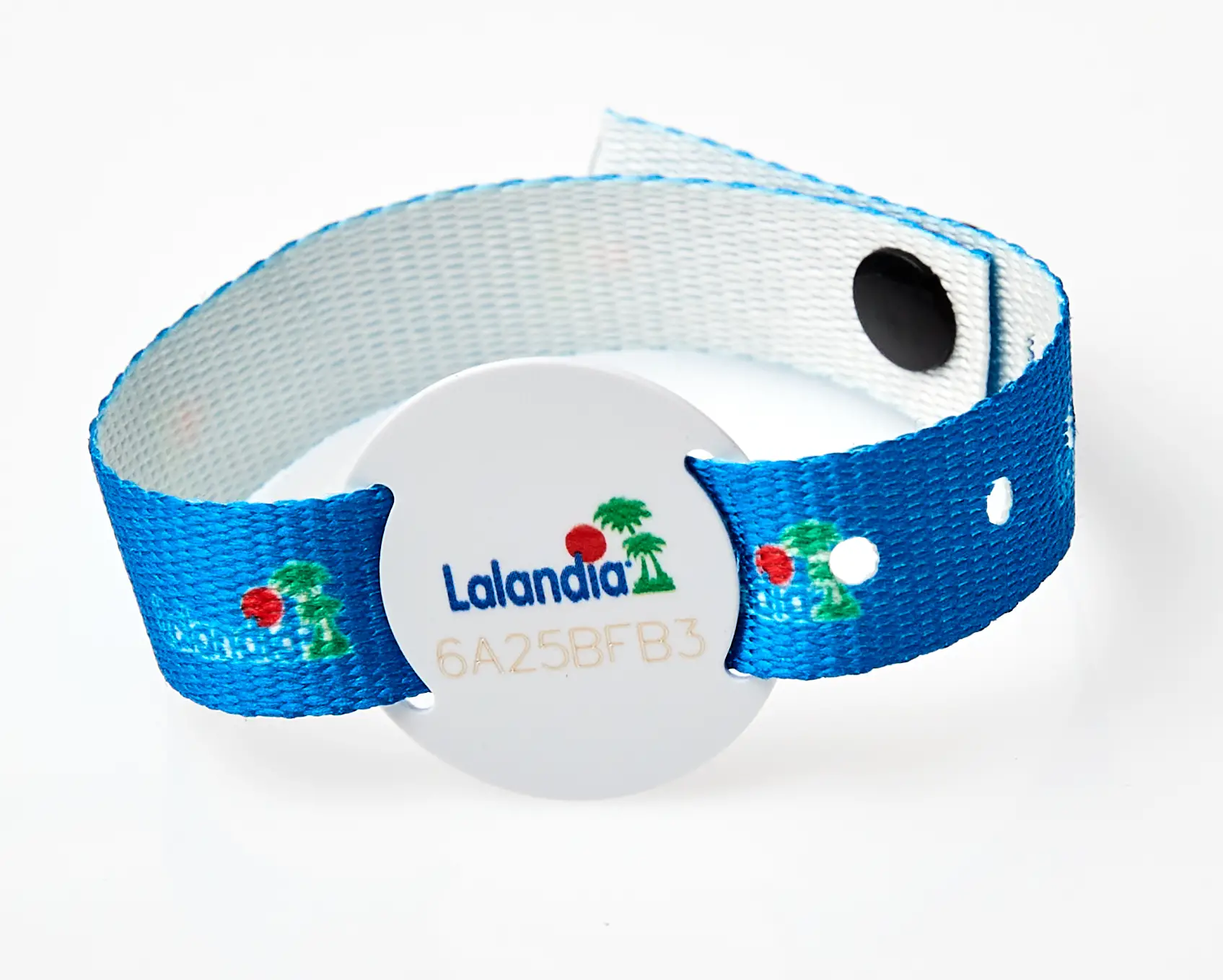 Digitaltrykte RFID-armbånd med plastplade