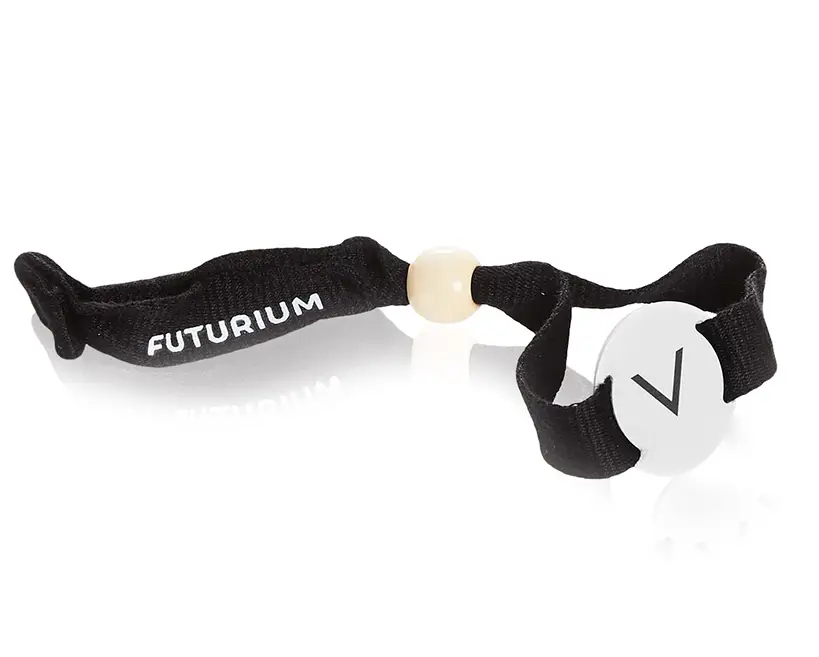Festivalarmbånd med justérbar lås
