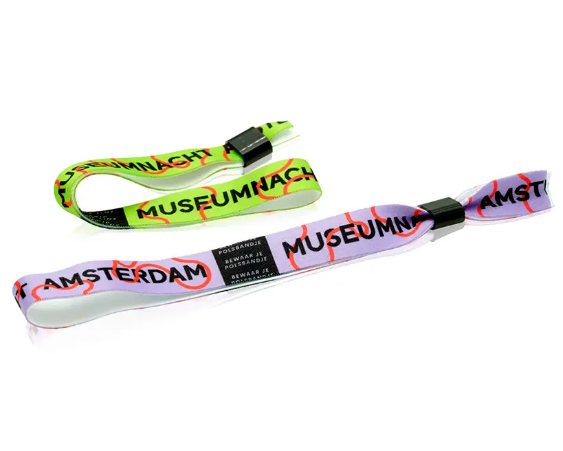 Festivalarmbånd med tryk – Sublimation i høj kvalitet