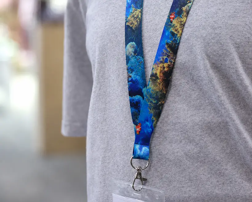 Keyhangers af Ocean Bound Plast