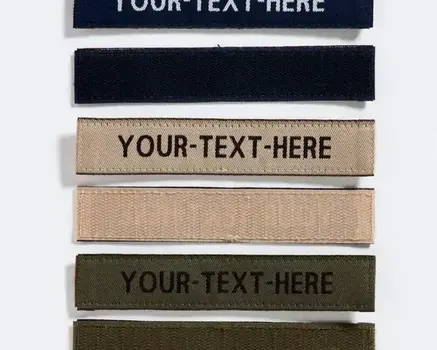 Navneskilte velcro