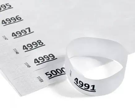 Paper wristbands