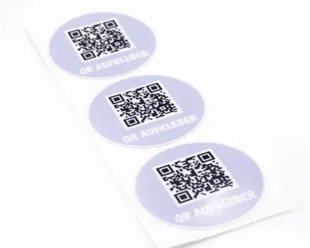 Klistermærker med QR kode