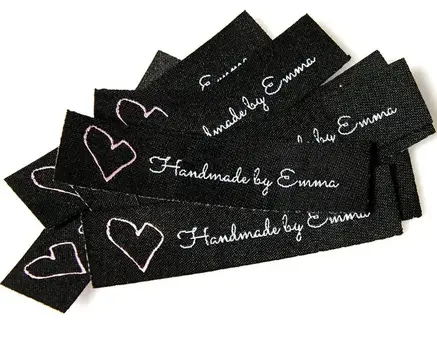 Varmeklippede labels