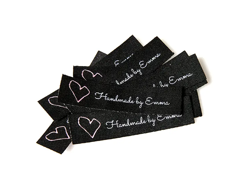 Varmeklippede labels