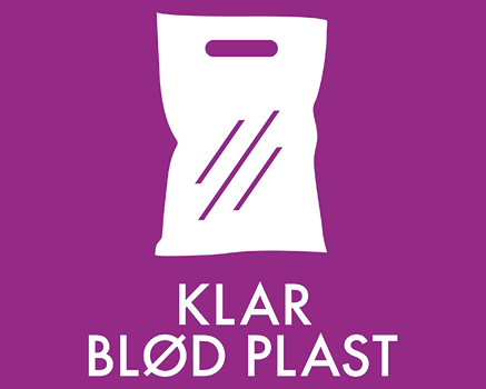Klar blød plast