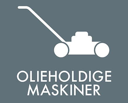 Olieholdige maskiner