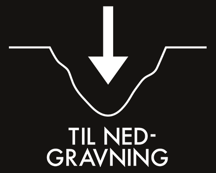 Til nedgravning