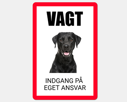 Vagthund klistermærke
