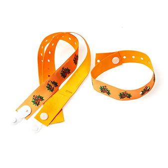 RFID-armbånd med indvævet chip