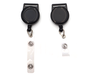 Sort yoyo med vinylstrop