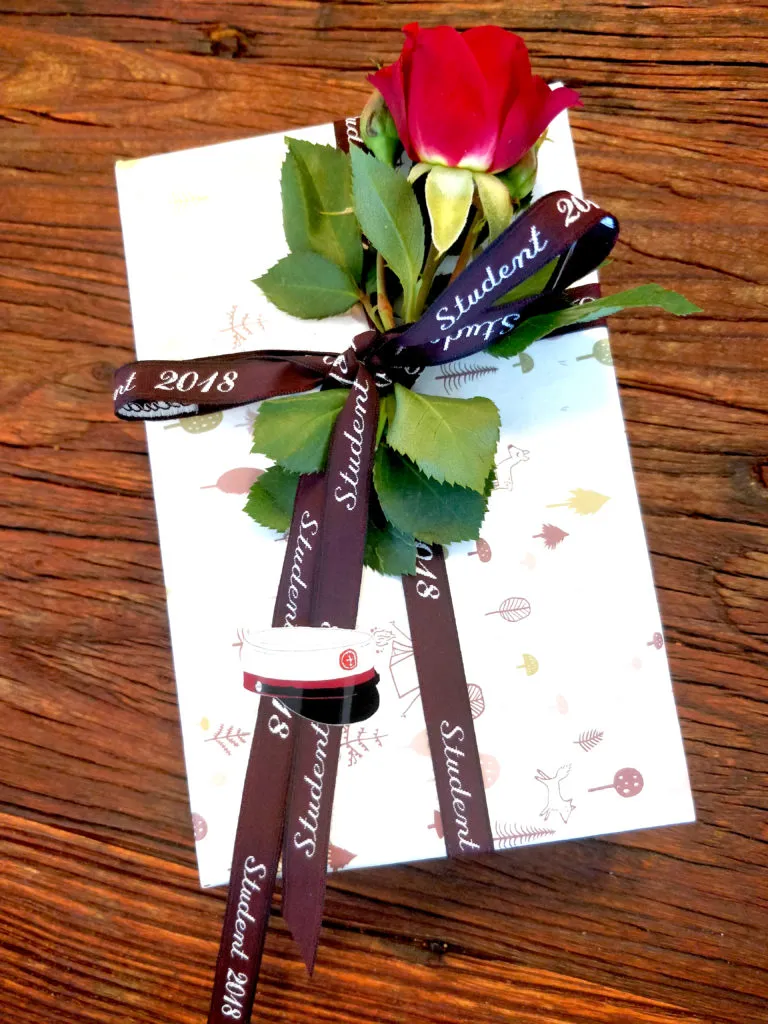 Flot indpakning på årets studentergave