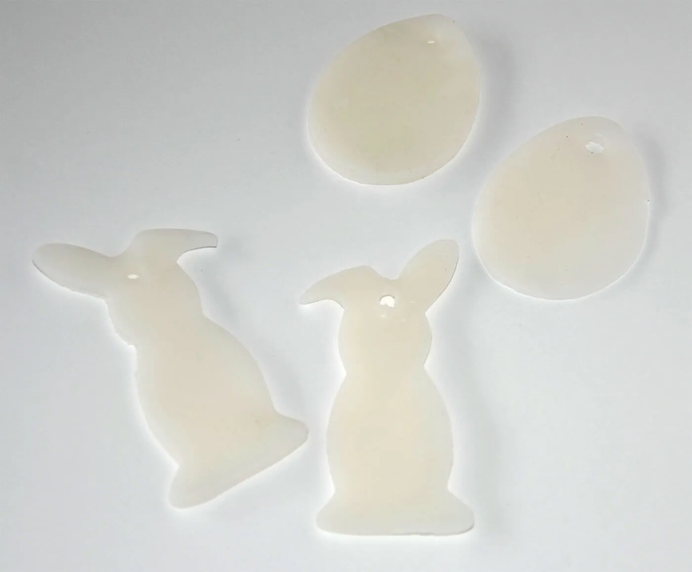 Udstukne figurer af fimo-ler