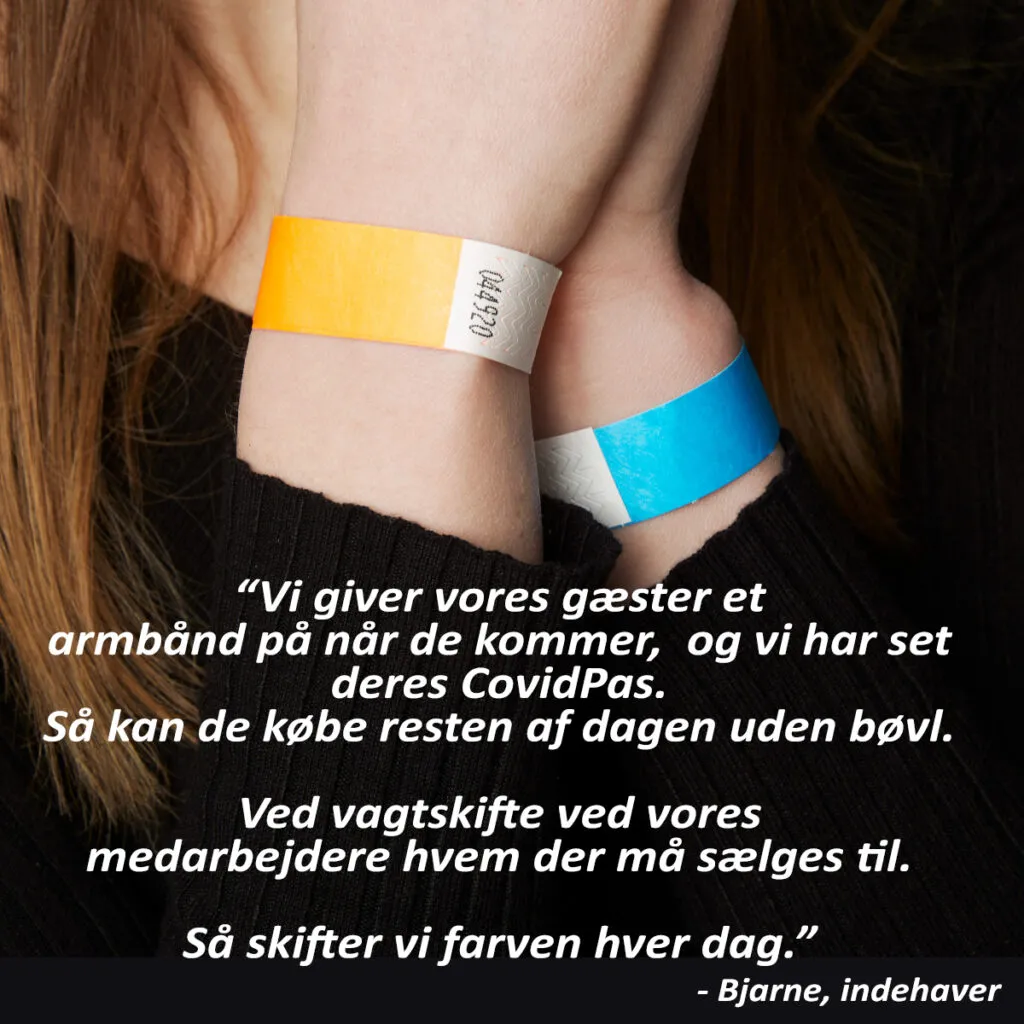 Hvordan ser jeg om folk har gyldigt coronapas