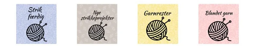 sådan opbevarer du dit garn