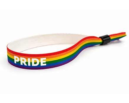 Pride festivarmbånd - design selv armbånd med regnbue