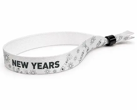 Festivalarmbånd til nytårsfesten