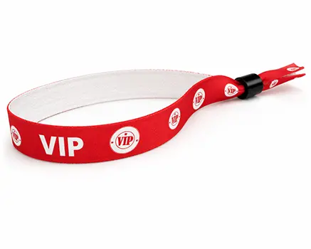 VIP festivalarmbånd i rød