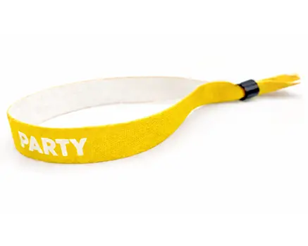 Gule festivalarmbånd