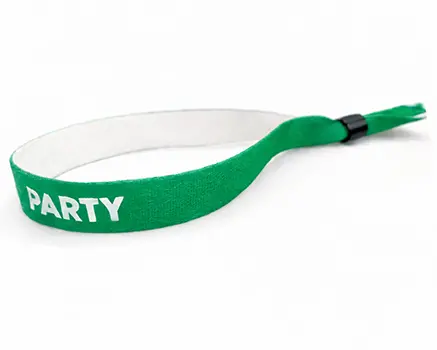 Grønne festivalarmbånd