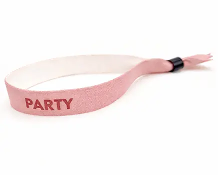 Rosa festivalarmbånd