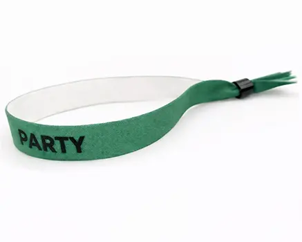 Mosgrønne festivalarmbånd